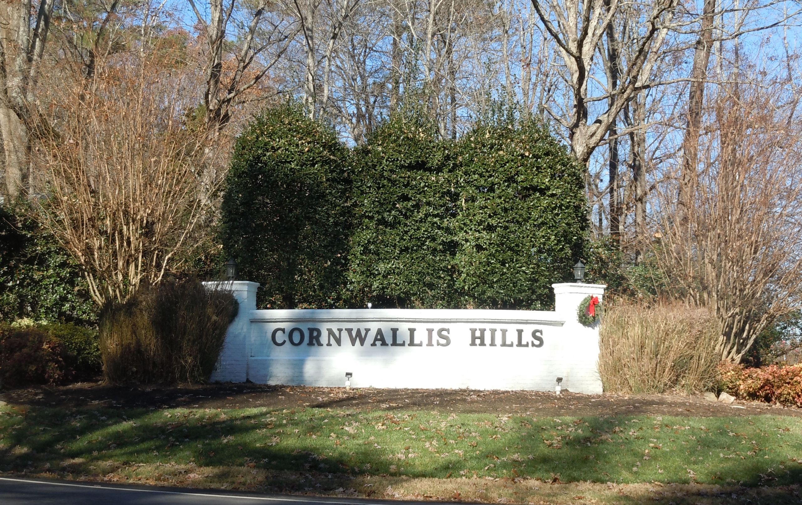 Cornwallis Hills Entryway