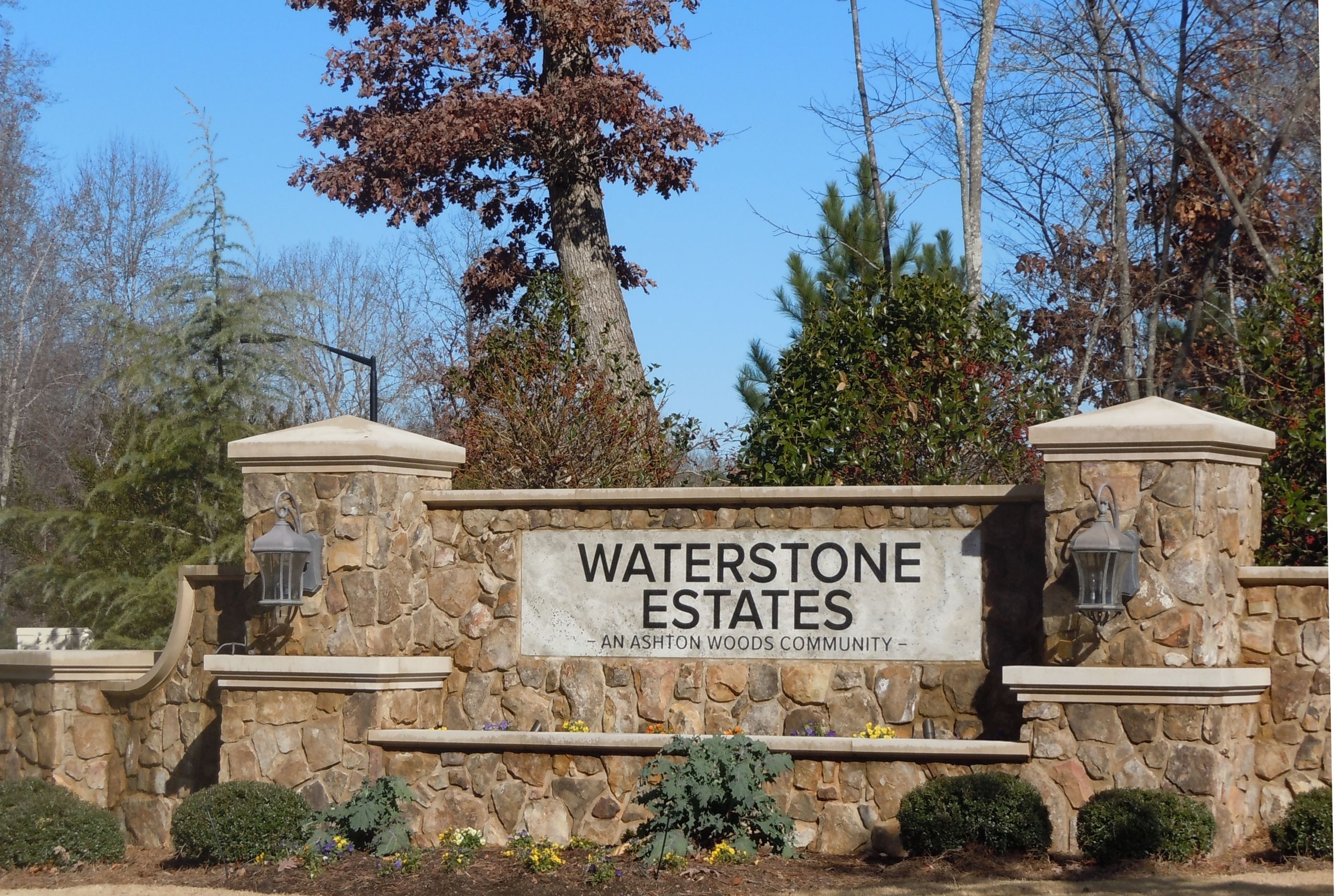 Waterstone Estates Sign